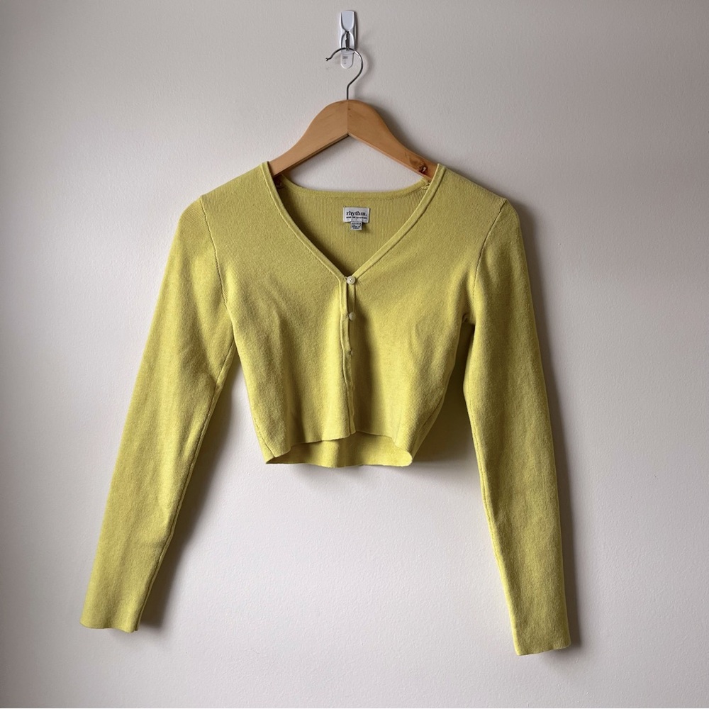 rhythm ashton long sleeve knit small